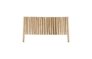 Tête de lit en bois de teck flotté River H 100 x L 180 x P 9 cm