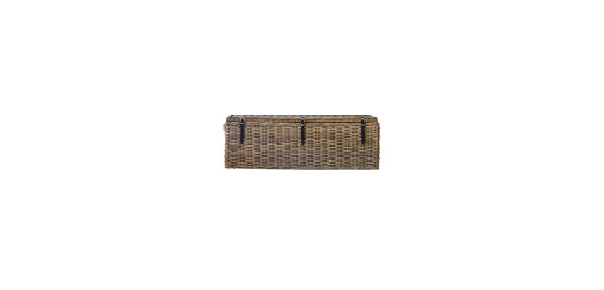 Coffre Kubu en rotin, largeur 150 cm