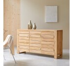 Buffet en teck massif L 170 cm Minimalys