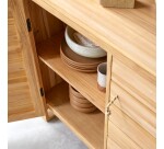 Buffet en teck massif L 170 cm Minimalys