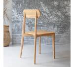 Chaise Jonàk en teck massif