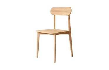 Chaise Jonàk en teck massif