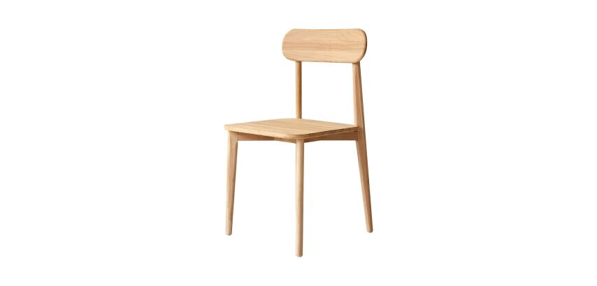Chaise Jonàk en teck massif