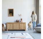 Buffet en teck massif L 160 cm Edene