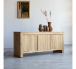 Buffet en teck massif L 160 cm Edene