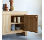 Buffet en teck massif L 160 cm Edene