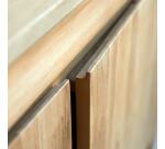 Buffet en teck massif L 160 cm Edene