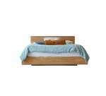 Lit en bois de teck Flat H 80 x L 166 x P 229 cm
