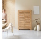 Bahut en teck massif L 110 cm Minimalys