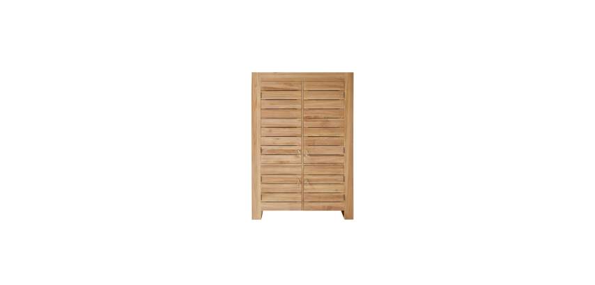 Bahut en teck massif L 110 cm Minimalys