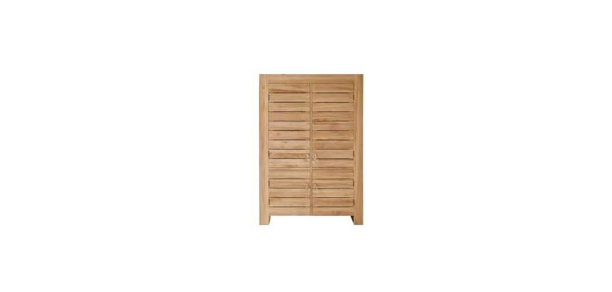 Bahut en teck massif L 110 cm Minimalys