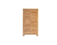 Armoire penderie en teck massif Minimalys