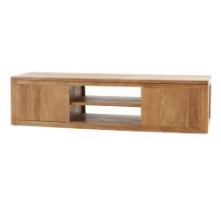 Meuble TV Basil en teck L 140 cm