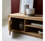 Meuble TV Basil en teck L 140 cm