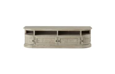 Meuble TV en bois de pin Celeste H 50 x L 180 x P 50 cm