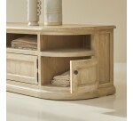 Meuble TV en bois de pin Celeste H 50 x L 180 x P 50 cm