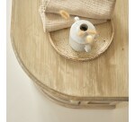 Meuble TV en bois de pin Celeste H 50 x L 180 x P 50 cm