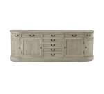 Buffet en pin 225 cm celeste
