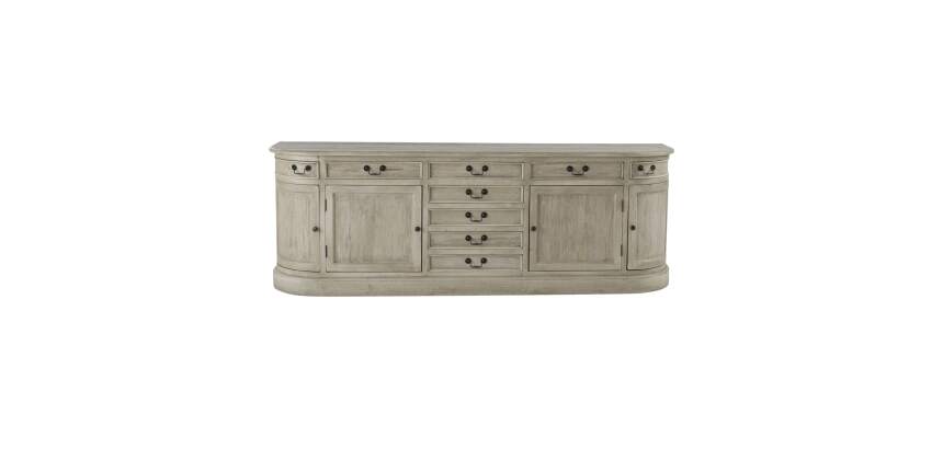 Buffet en pin 225 cm celeste