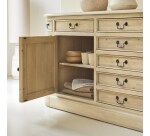 Buffet en pin 225 cm celeste
