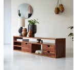 Meuble TV en palissandre massif Kwarto