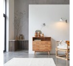 Commode en acacia massif Oslo