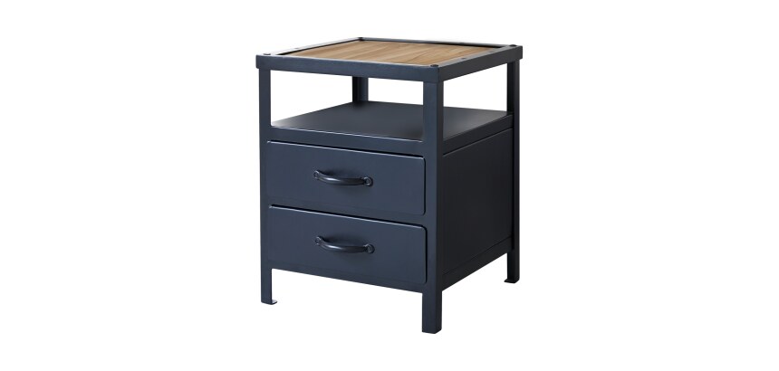 Chevet en metal industriel