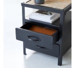 Chevet en metal industriel