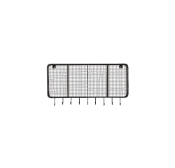 Patère en métal 4 niches Sona H 54 x L 103 x P 19 cm