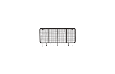 Patère en métal 4 niches Sona H 54 x L 103 x P 19 cm