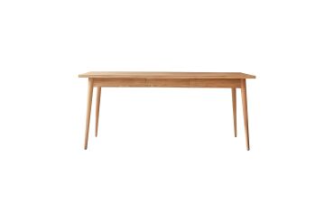 Table Jonàk en teck massif L 180 x P 80 cm, 6 à 8 personnes