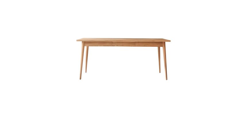 Table Jonàk en teck massif L 180 x P 80 cm, 6 à 8 personnes