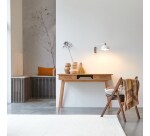 Bureau en bois d'acacia L 117 cm Oslo