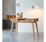 Bureau en bois d'acacia L 117 cm Oslo