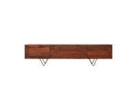 Meuble TV en palissandre massif L 175 cm Metric