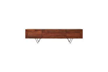 Meuble TV en palissandre massif L 175 cm Metric