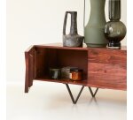 Meuble TV en palissandre massif L 175 cm Metric