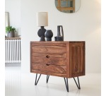 Commode en palissandre massif Bonnie