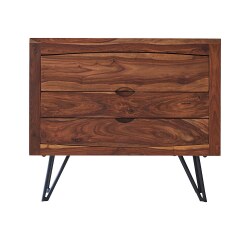 Commode en palissandre massif Bonnie