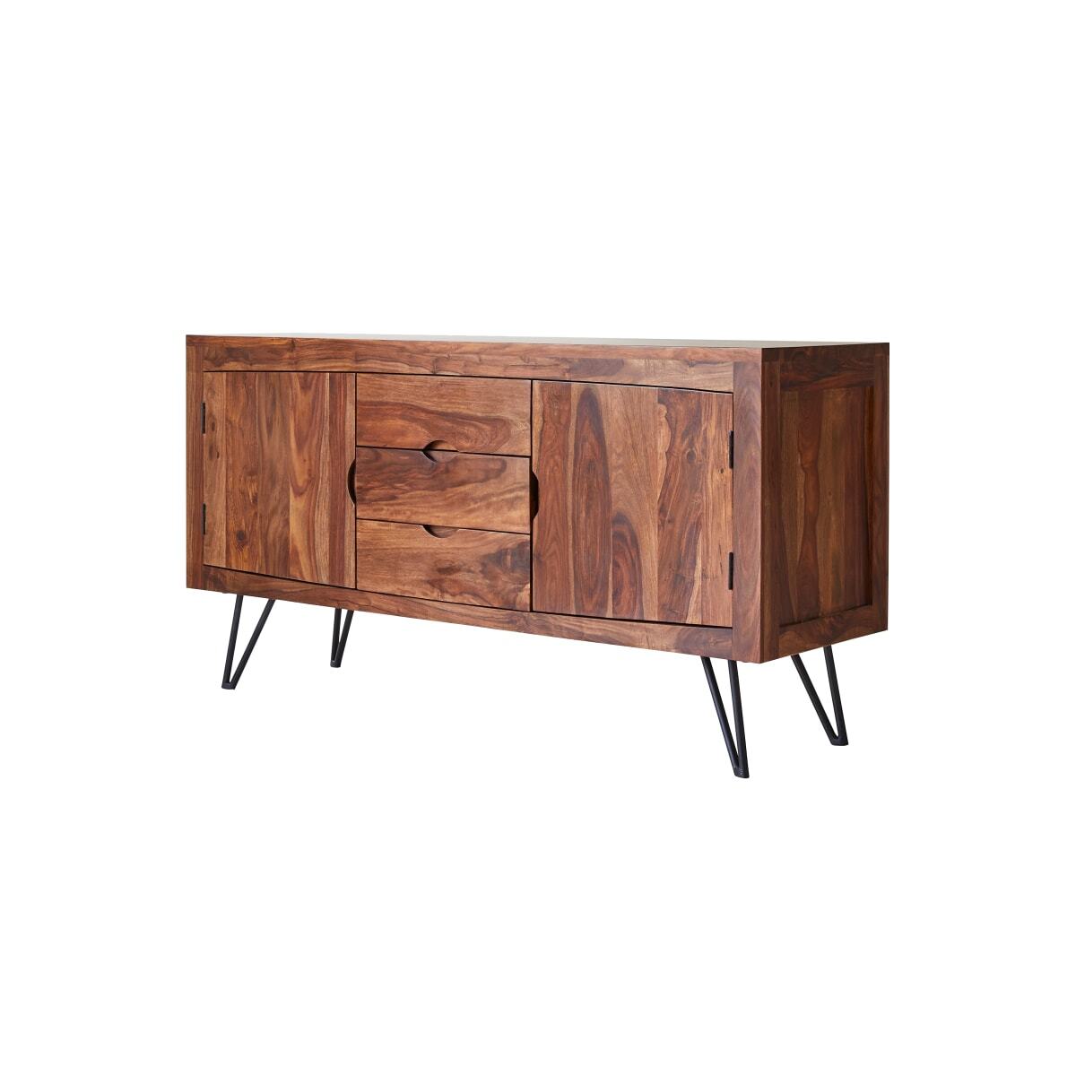 Buffet en palissandre massif L 150 cm Bonnie