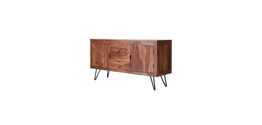 Buffet en palissandre massif L 150 cm Bonnie