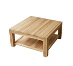 Table basse Eve en teck massif 80 x 80 cm