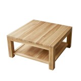 Table basse Eve en teck massif 80 x 80 cm