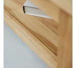 Table basse Eve en teck massif 80 x 80 cm