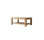 Table basse Eve en teck massif, rectangulaire 100 x 60 cm