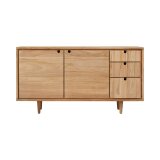 Buffet en teck massif L 145 cm Jonàk