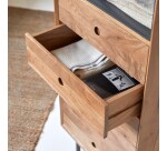 Chiffonnier Pavel en acacia