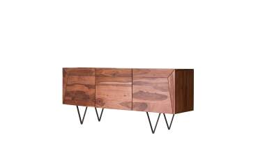 Buffet en palissandre massif L 175 cm Metric