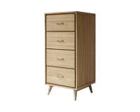 Chiffonnier Kort en teck massif