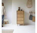 Chiffonnier Kort en teck massif